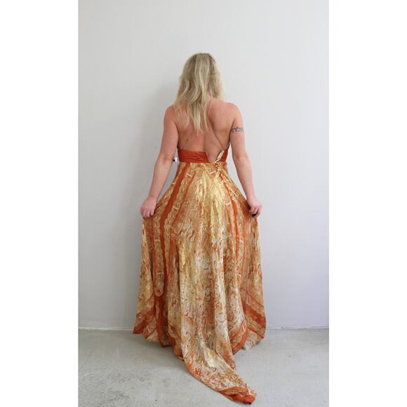 Deadstock Vintage Y2K Nicole Miller Silk Fairy Dress Women's XXS Extra Small XS - Picture 7 of 11